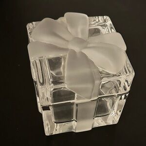 Tiffany & Co. Crystal Trinket Box